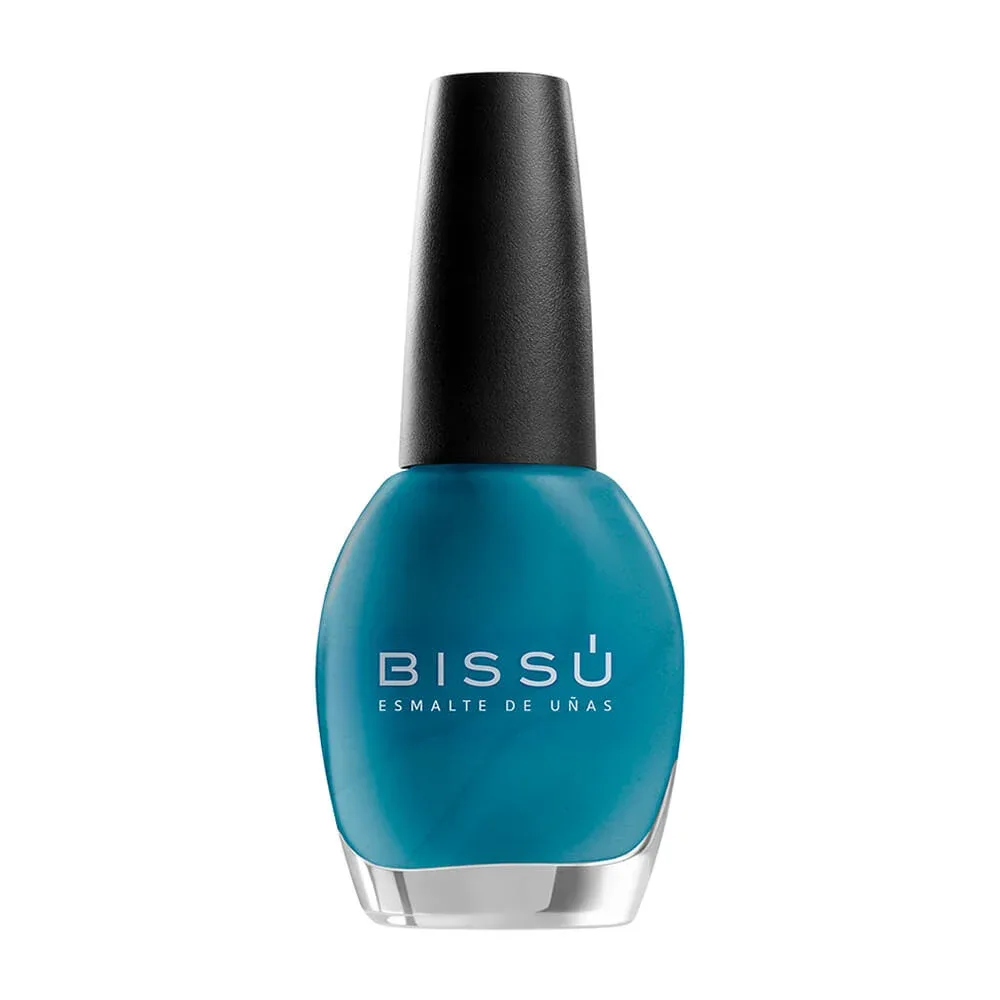 1pza Esmalte bissú para uñas, tono 067 mar caribe 15ml / b007927