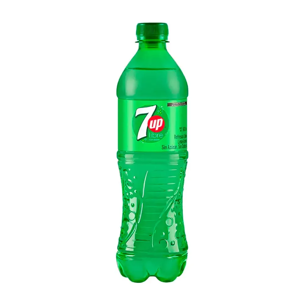 1pza refresco 7up sabor lima limón sin calorias, 400ml / 7up400