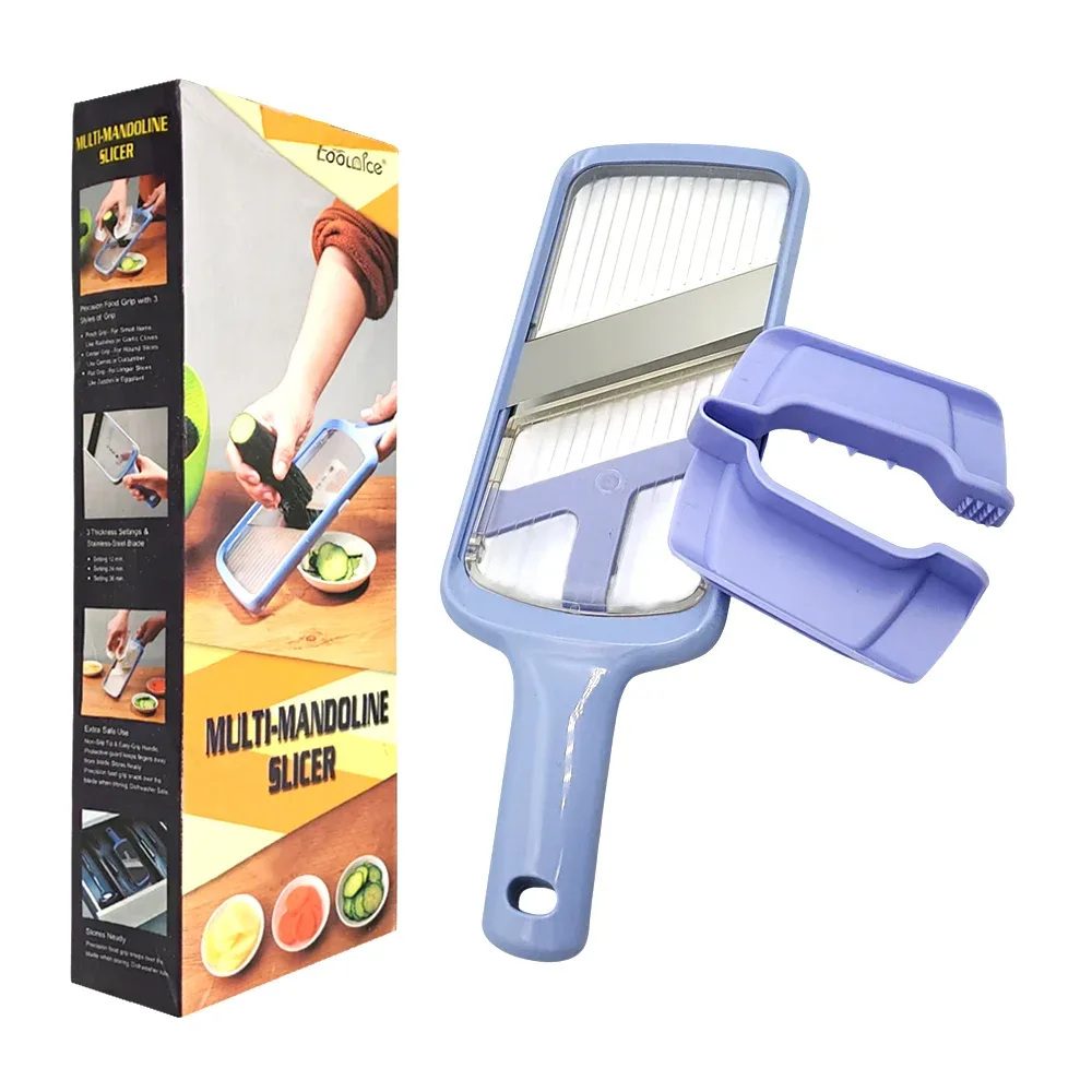 Multi rallador tipo mandolina, diseño ergonómico / multi-mandoline slicer /10553