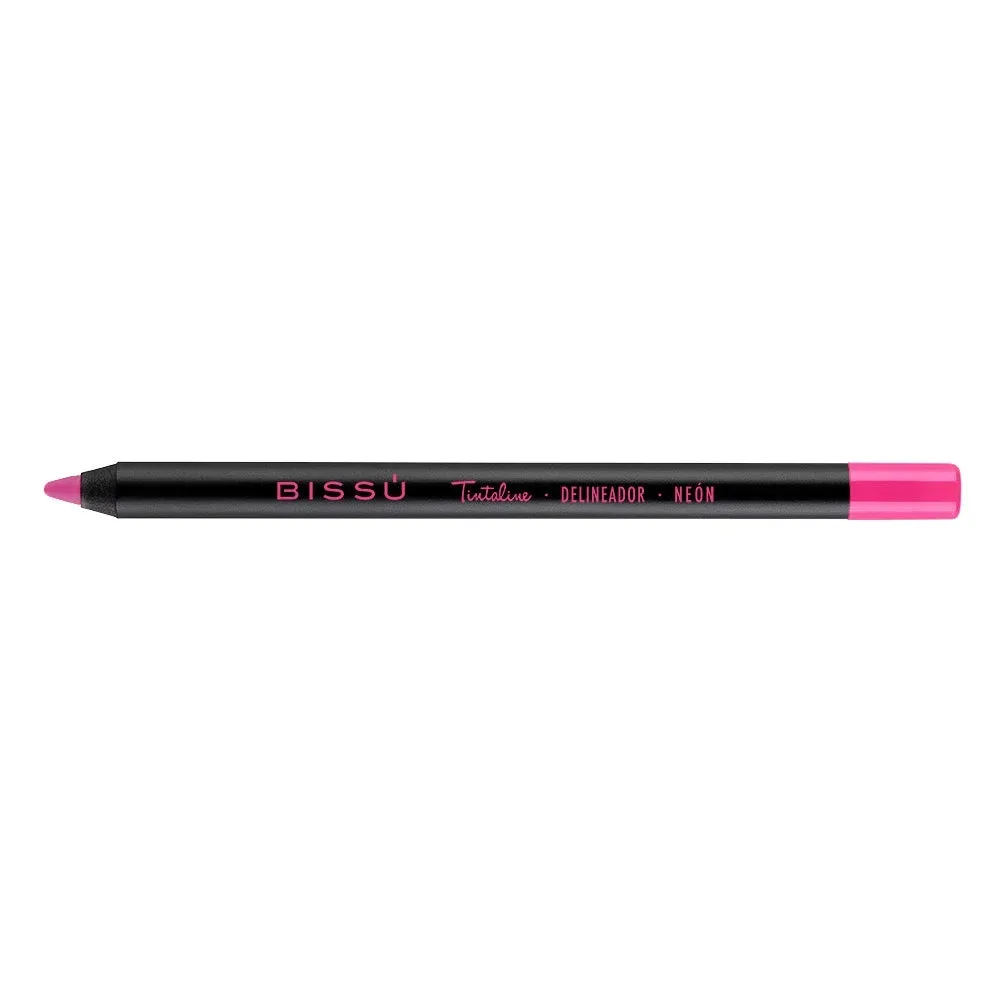 Delineador tintaline neón bissú 1.2g en tono inferno-fucsia para ojos