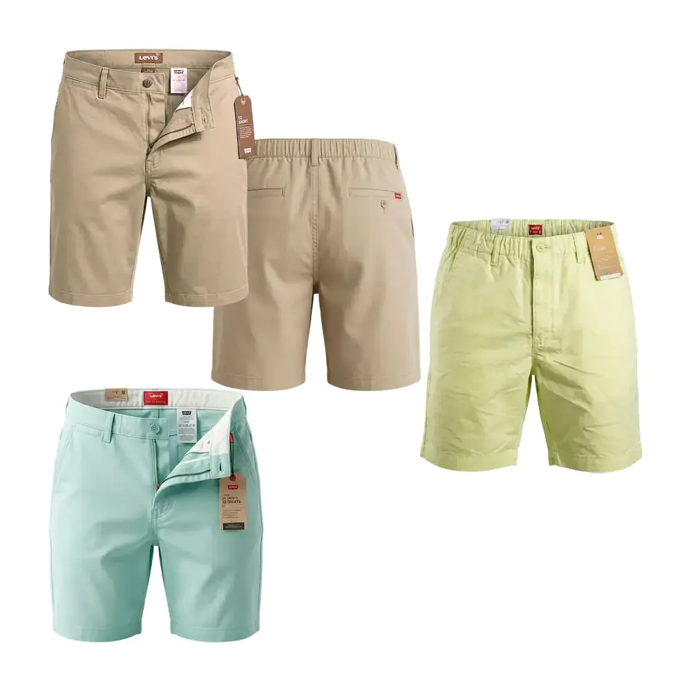 Short levis original, xx chino ez short, unisex, tela suave, variedad de modelos