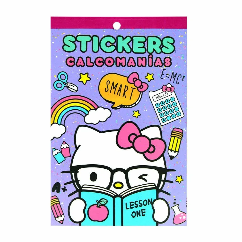 Block de stickers calcomanías granmark con diseño de hello kitty / 152-760