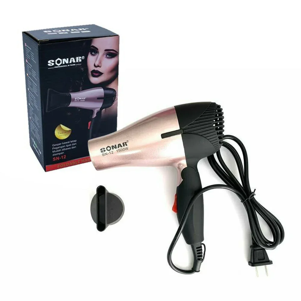 Secadora mini profesional 1500w sonar sn-12