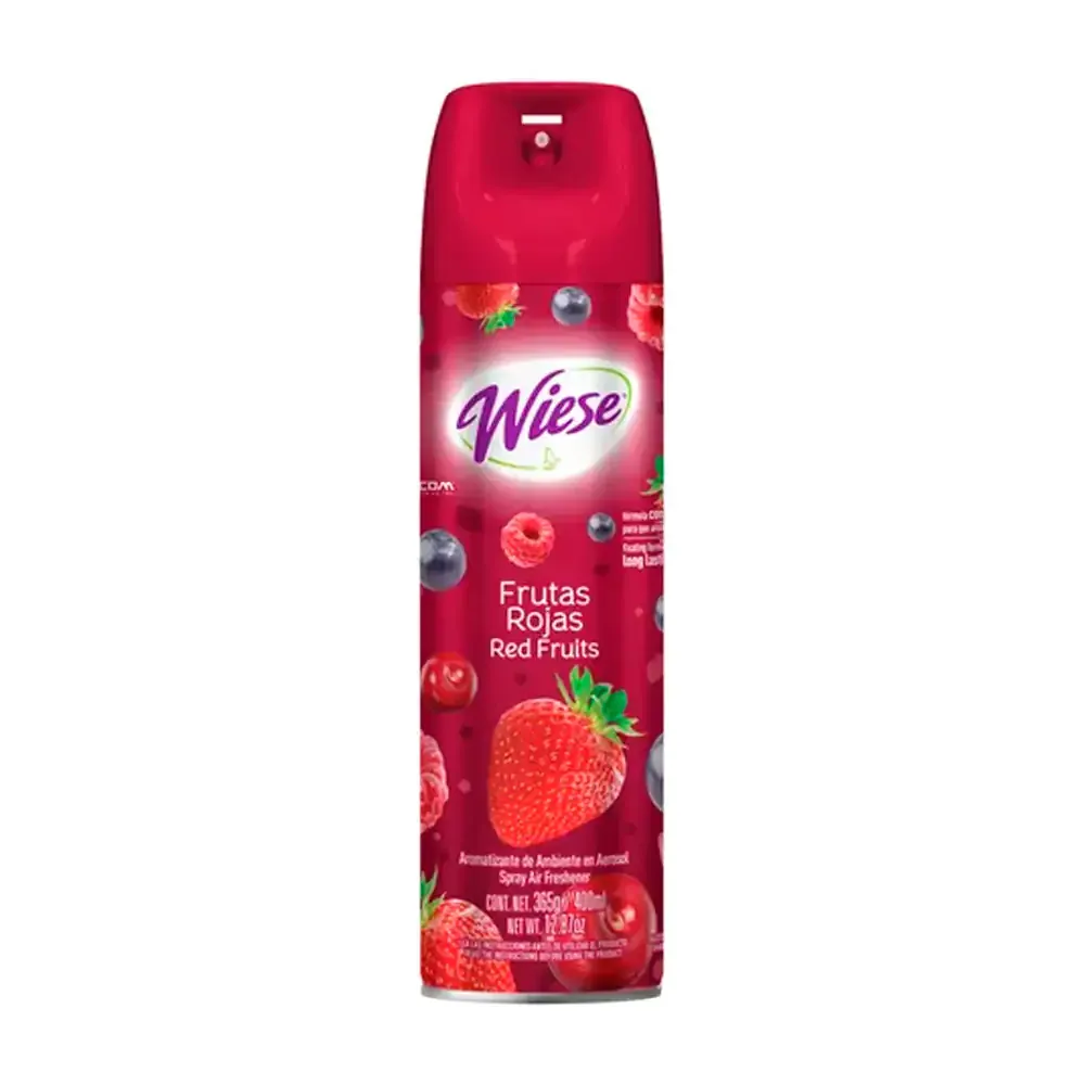 Aromatizante en aerosol wiese con aroma a frutas rojas 400ml / 510035