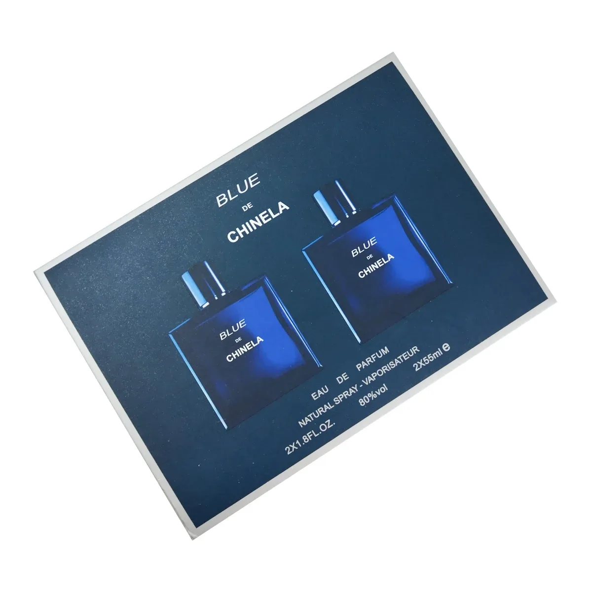 Set 2 perfumes blue de chinela en spray con fragancia para caballero 55ml / eau de parfum / b783