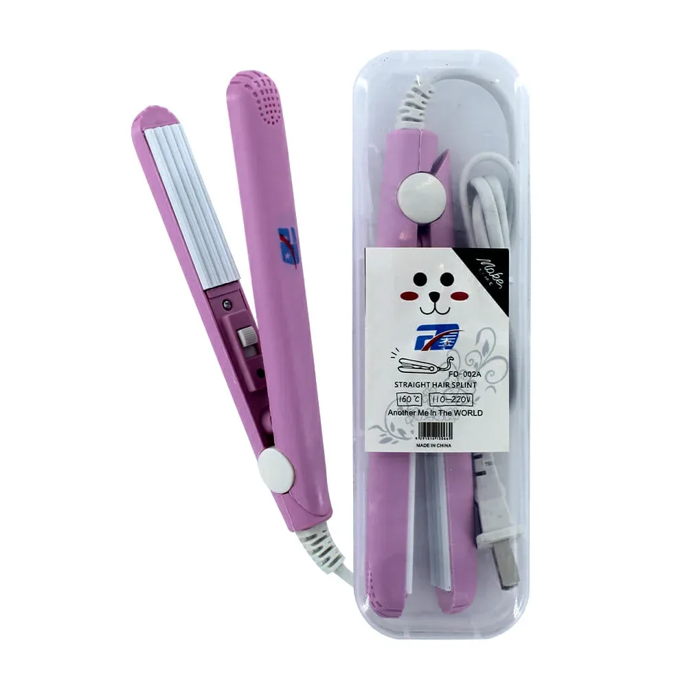 Mini plancha de ondas, para cabello fd-002a