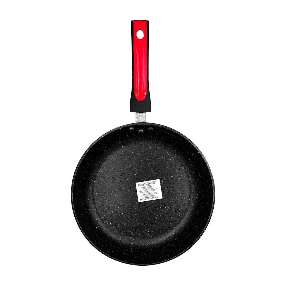 Sartén antiadherente en color negro para alimentos, 27cm / 922-332-27