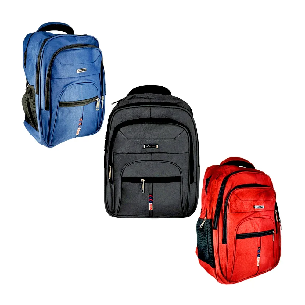 Mochila hl long con 4 compartimentos, variedad de colores / sport