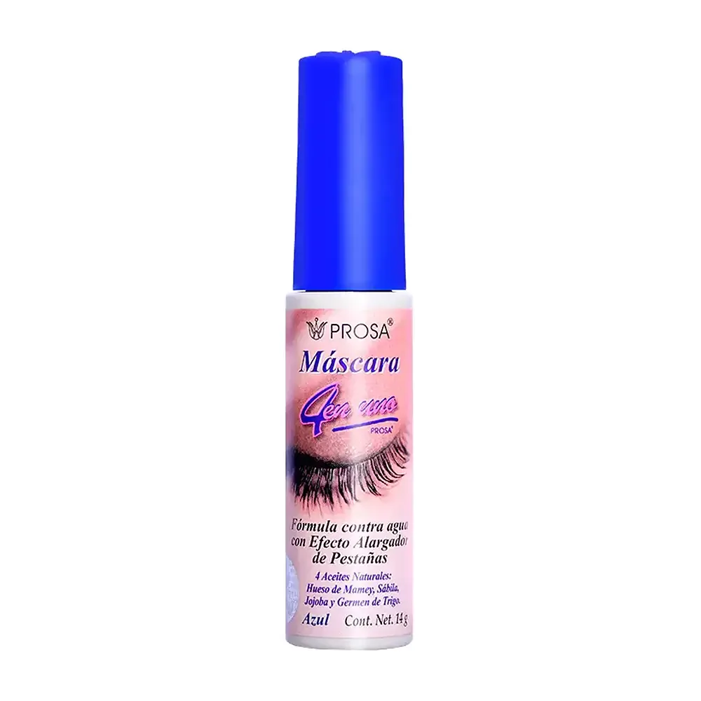 Rimel máscara para pestañas prosa, contra el agua, tono azul, 13g / 15152
