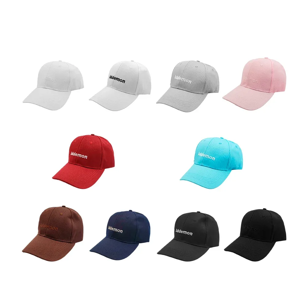 Gorra cachucha ajustable con viscera semicurva + 9 letras bordadas, variedad