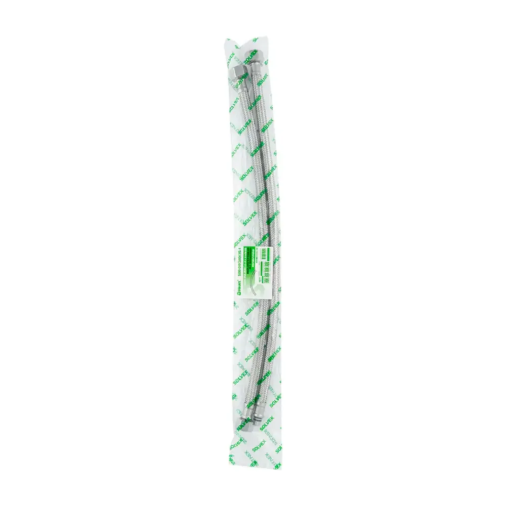 Paquete con 2 mangueras flexibles para monomando, 2in x m8 x 1in x 50cm / ssb-ch1208150-1