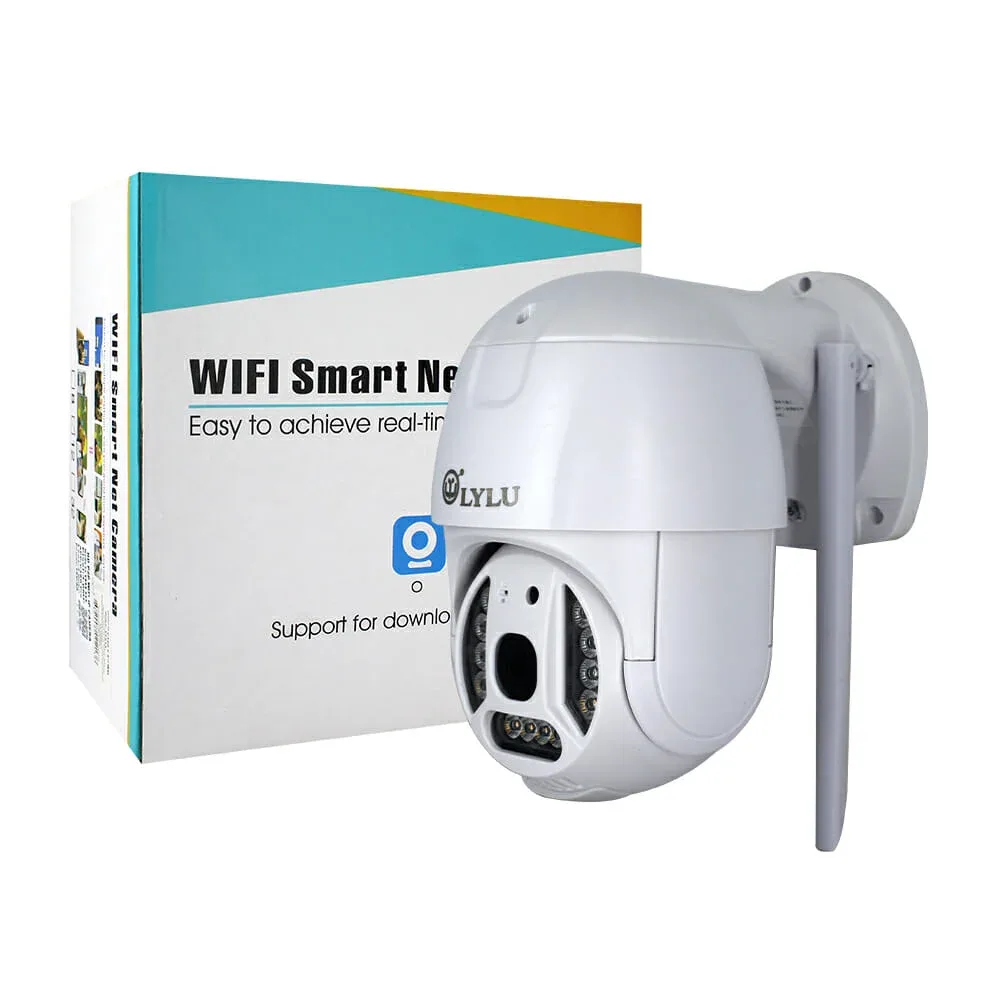 Cámara remota wi-fi de video vigilancia con atenas receptoras de señal y resolución de 3mp / lylu / ly099-809 / ly099-806