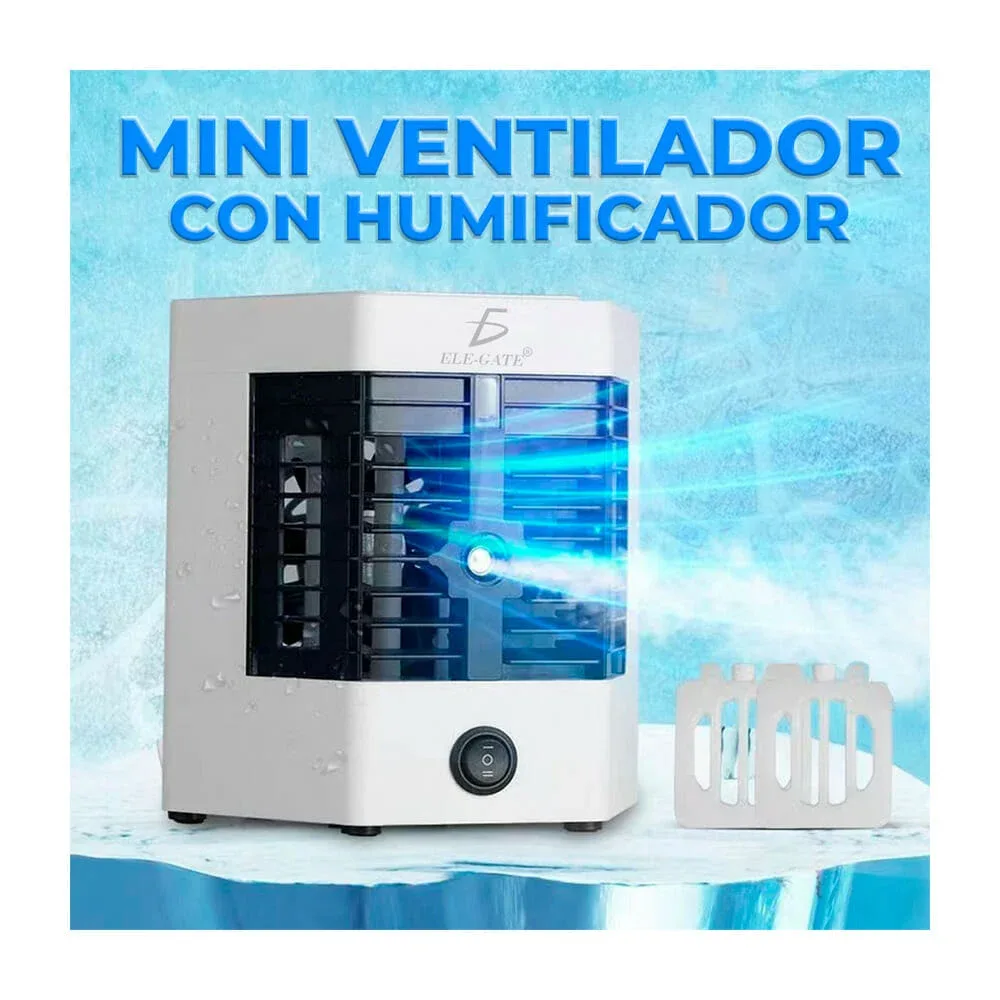 Mini ventilador cooler usb con función de humidificador / clr.59