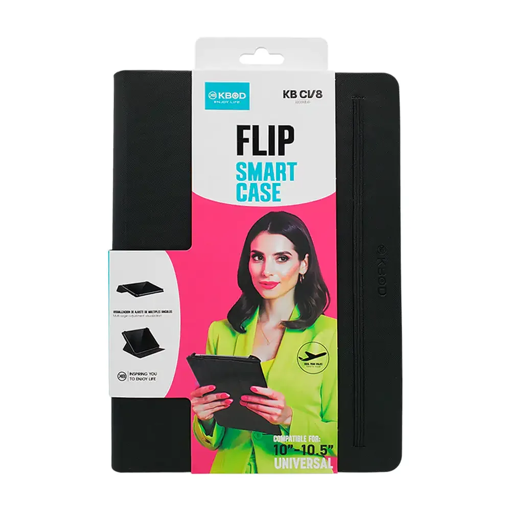 Funda universal para tablet de tela, protección contra caídas, ángulo y altura ajustables, 10 a 10.5in