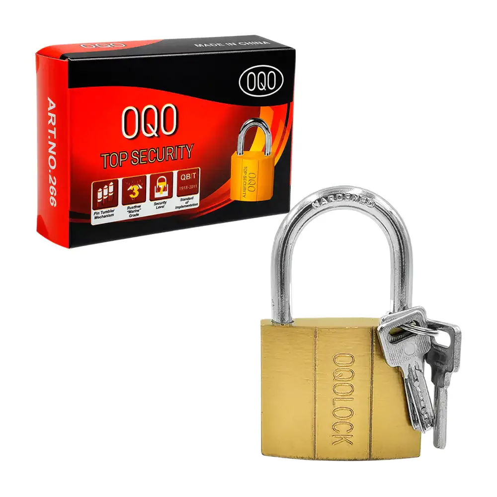 Candado 63mm sfb anticorrosión de gancho medio, seguridad alta + juego de llaves