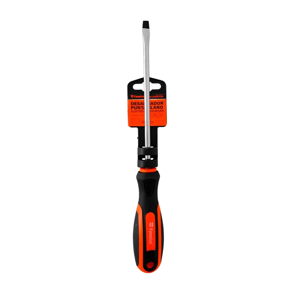 Desarmador fumetax de 6 pulgadas con punta plana / 1/4x6 / sw-810901004