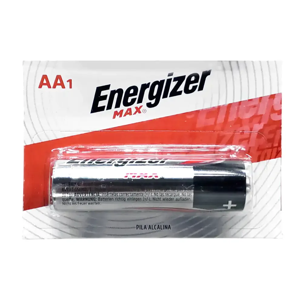 1pz pila alcalina energizer max doble a / pila - bateria aa / 2060474