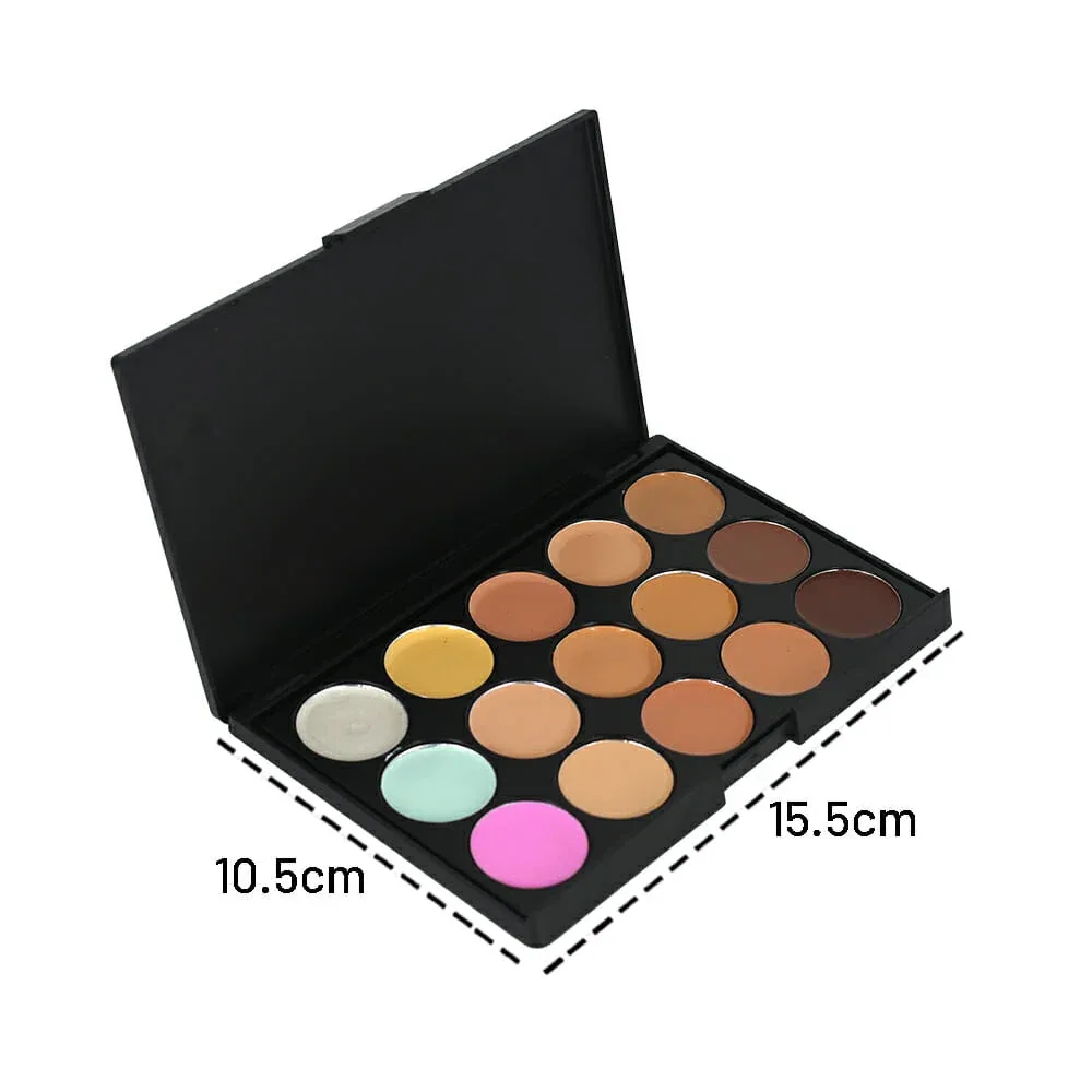 Paleta con 6 correctores, 1 iluminador y 6 contornos para rostro / naked3 0001