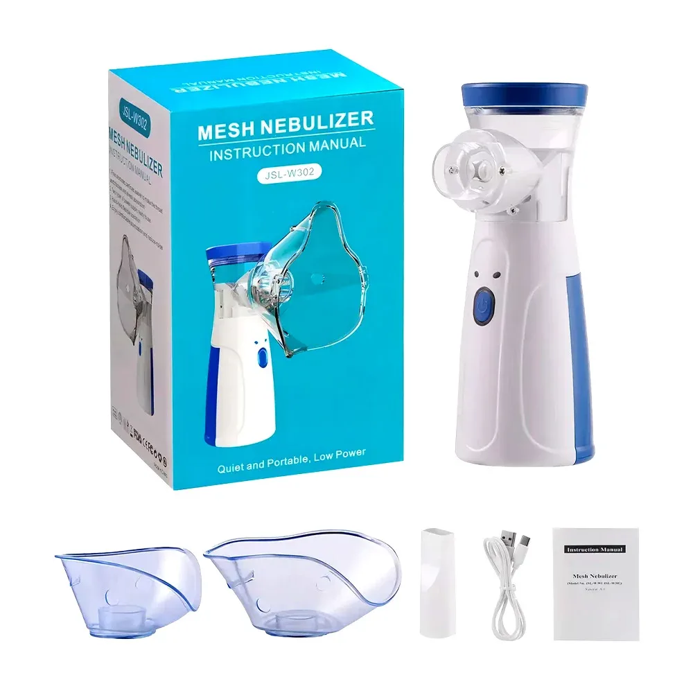 Mini nebulizador portátil de mano para niños y adultos / mesh nebulizer / jsl-w302 / lu3404