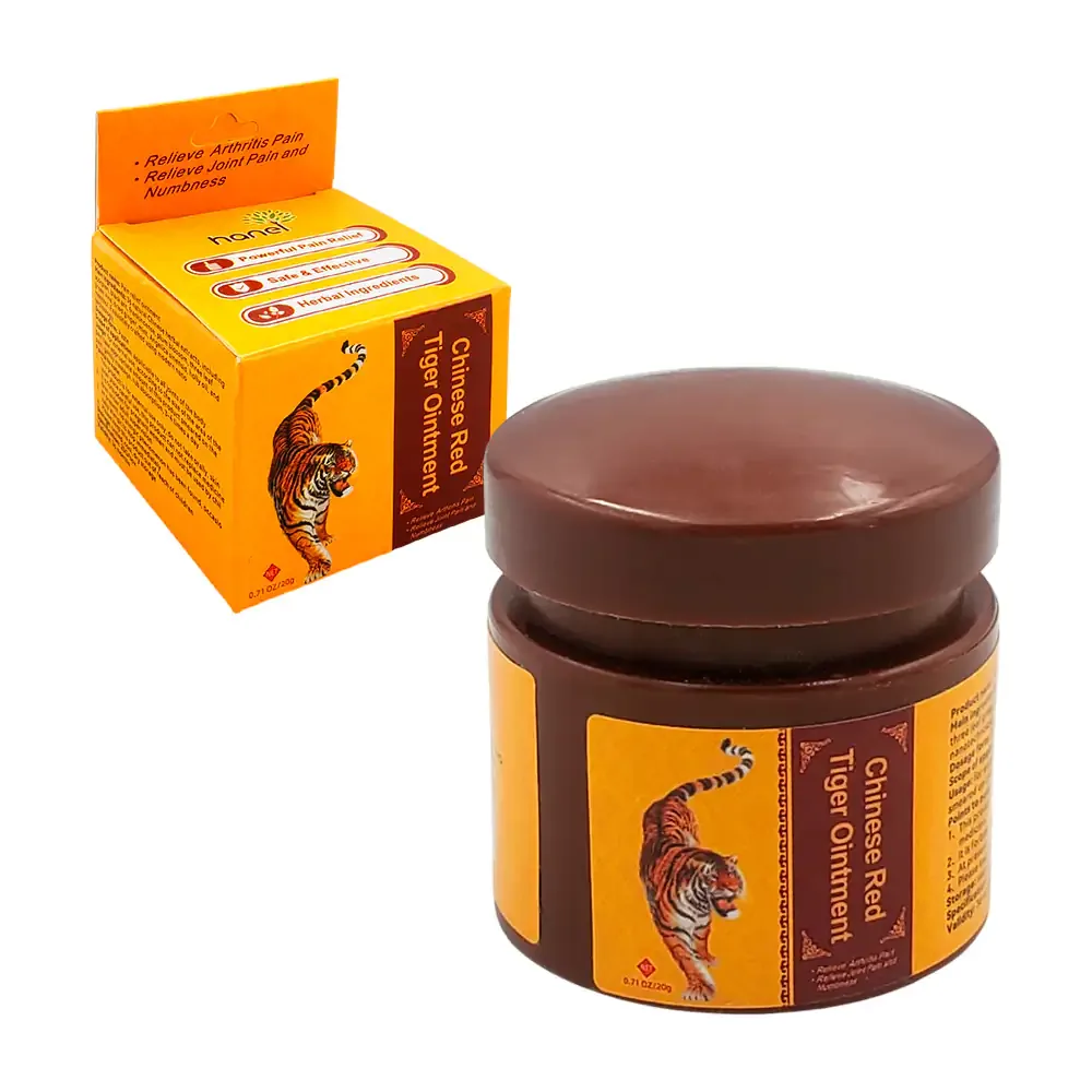 Crema hanel para aliviar el dolor con esencia de tigre rojo oriental, 20g