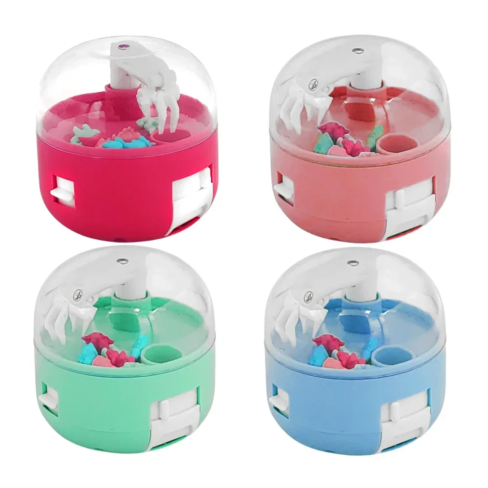 Juguete didáctico interactivo tipo máquina de garra + accesorios, variedad