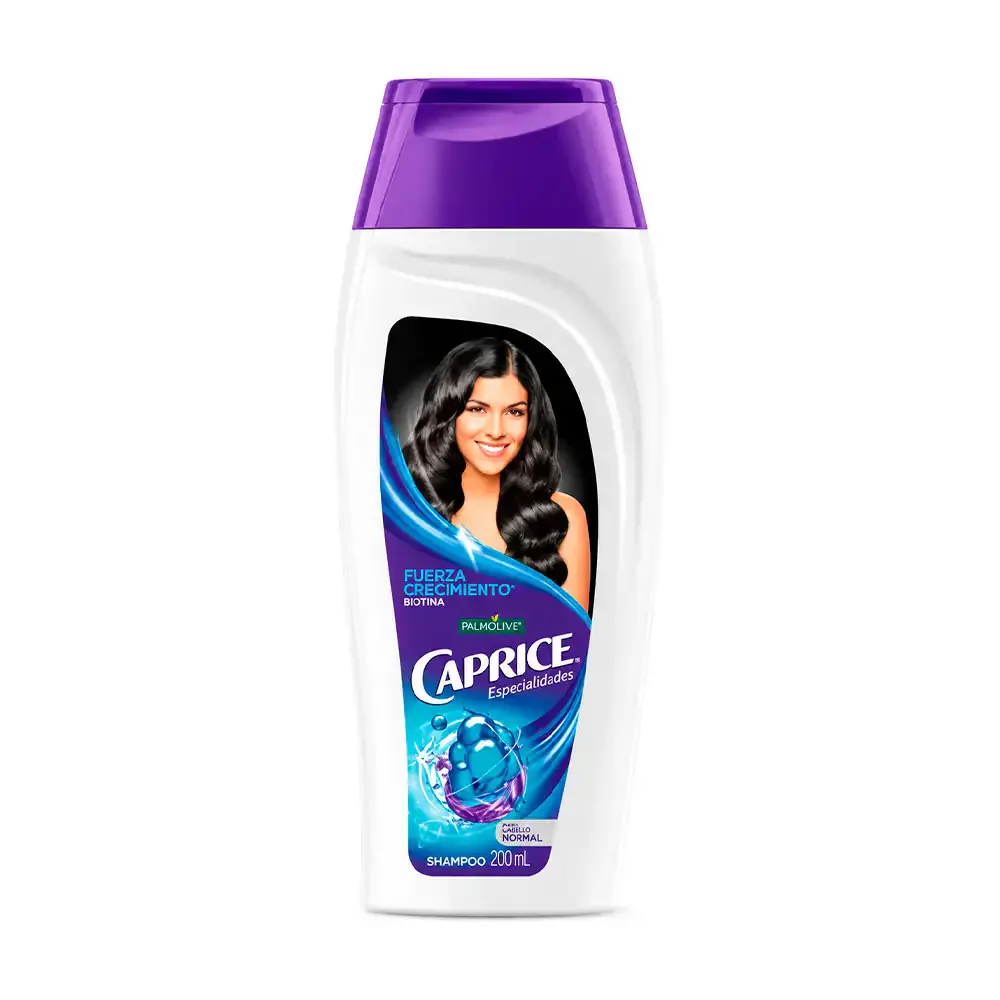 1pz shampoo caprice especialidades biotina para fuerza y crecimiento, 200ml / 073040