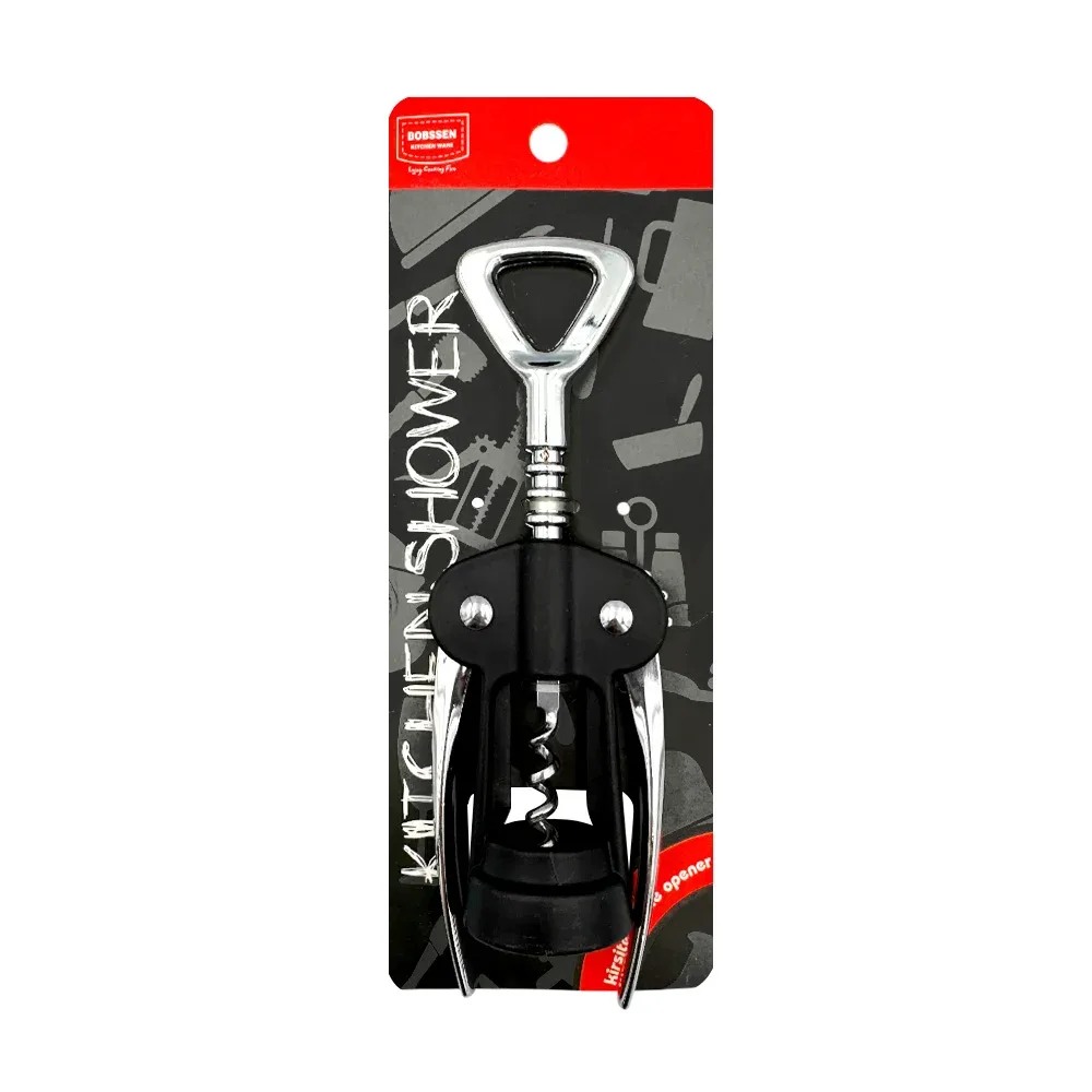 Sacacorchos multifuncional de doble palanca con destapador para abrir botellas / 800049 / cf004 / kitchen shower / bobssen