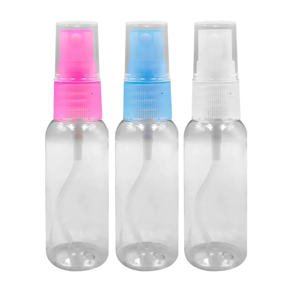 Mini botella atomizador vacía y transparente con capacidad de 30ml, variedad
