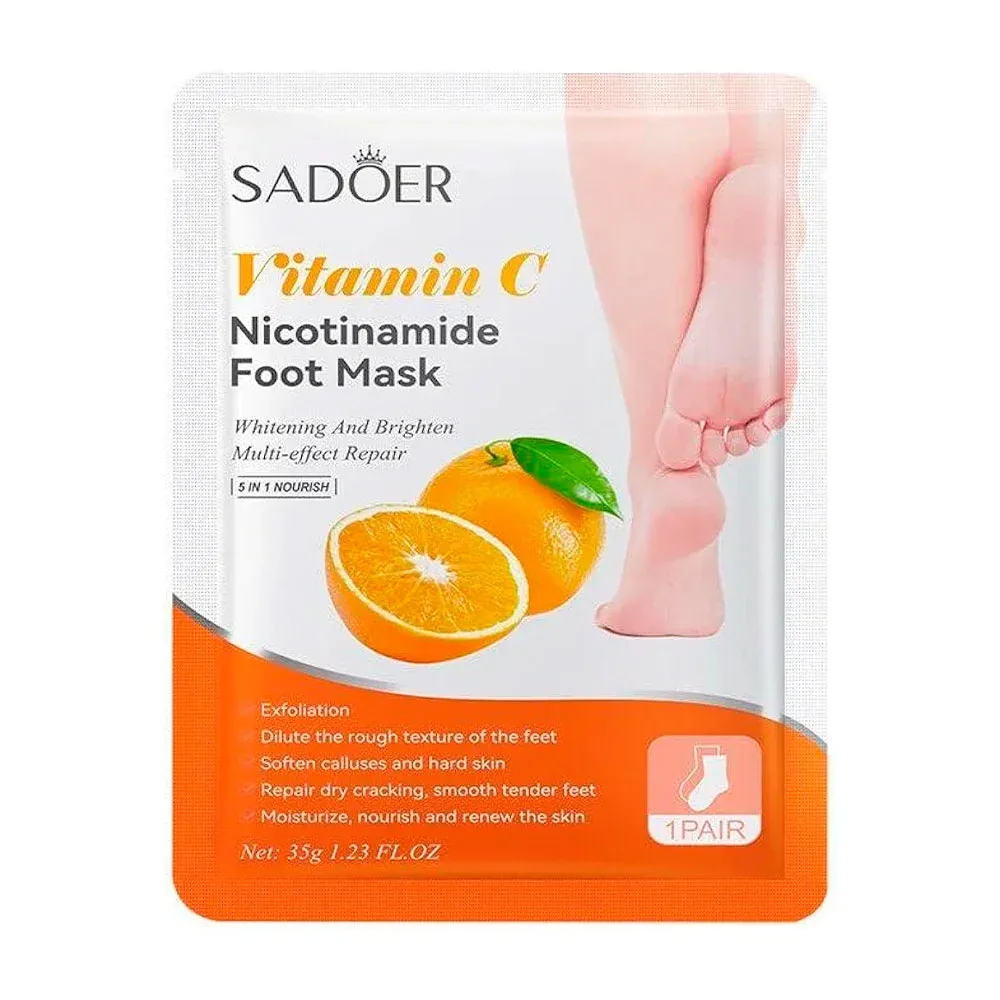 Mascarillas para los pies con vitamina c para hidratar y blanquear / sd09624