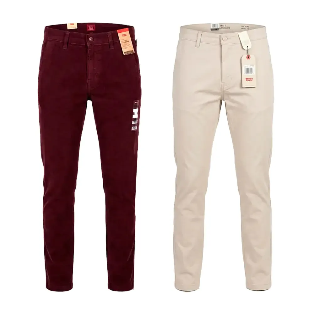 Pantalón levis original corte xx chino slim taper, variedad de modelos y tallas