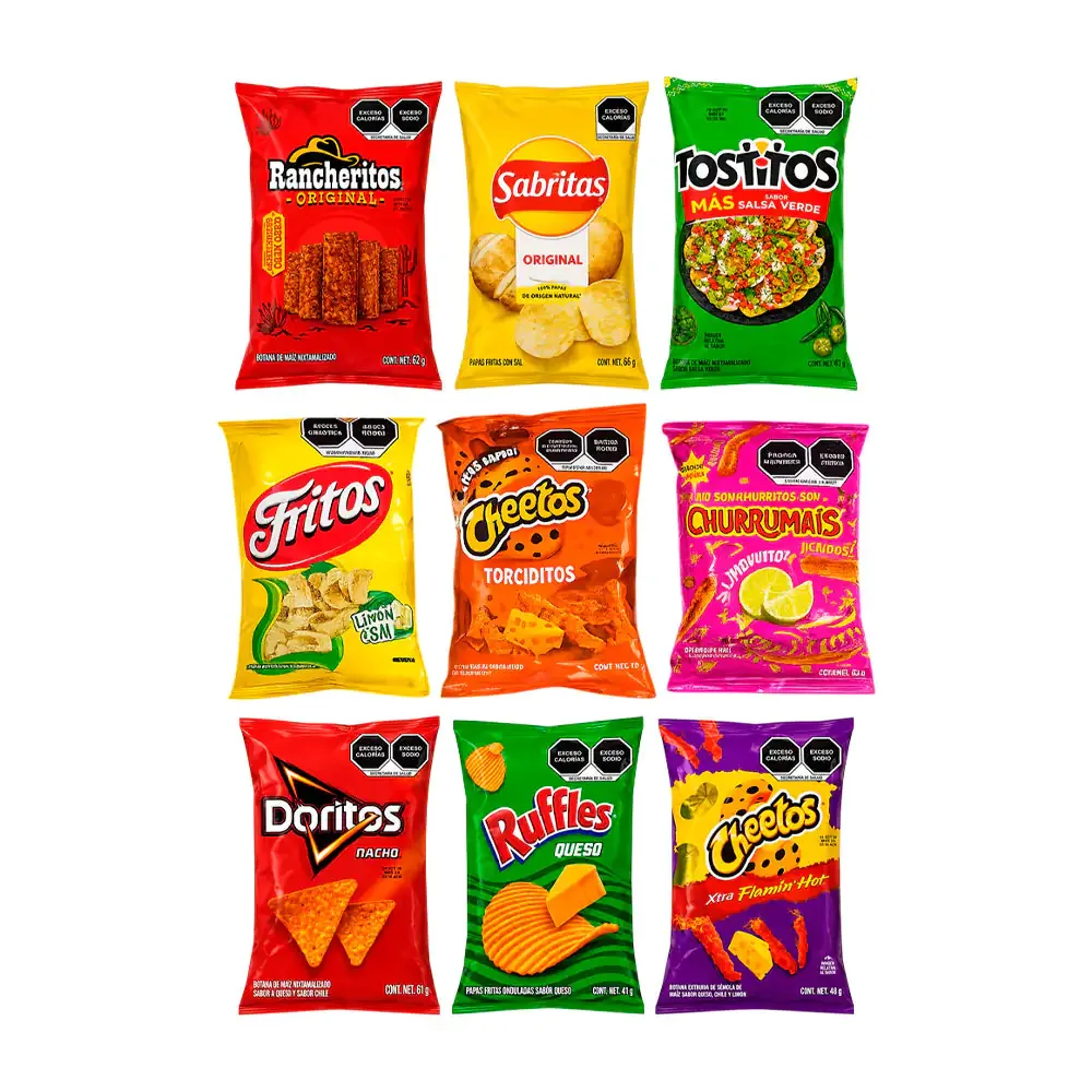 1pza Bolsa de sabritas de 40g a 62g, variedad de sabores y presentaciones / 750045