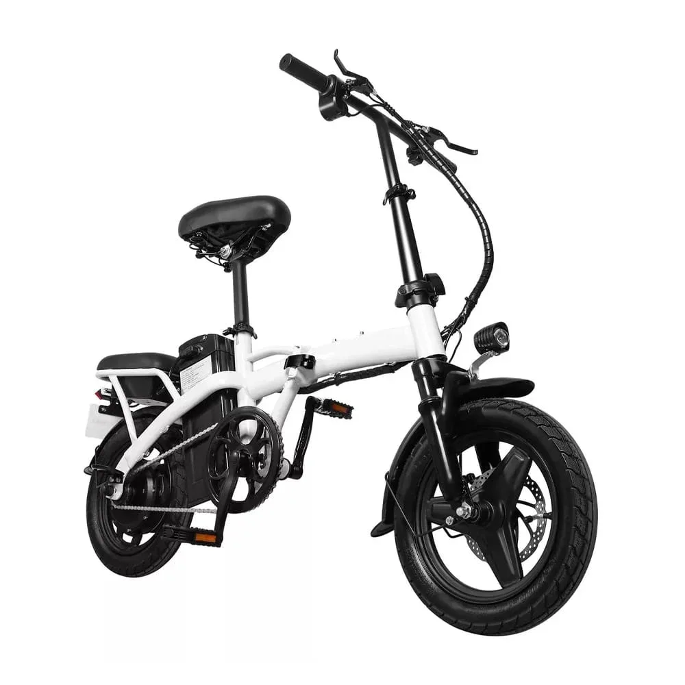 Bicicleta eléctrica plegable pop shope con velocidad intercambiable de hasta 35km/h + pantalla lcd, variedad de colores / s6
