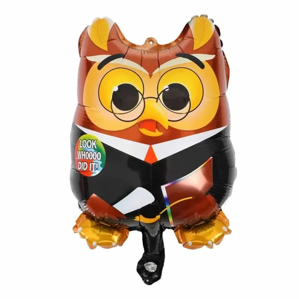 1 pza globo metálico de graduación grande buhó c-26