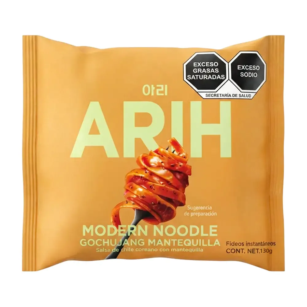 Ramen instantáneo arih salsa de chile coreano con mantequilla, 130g / 885986