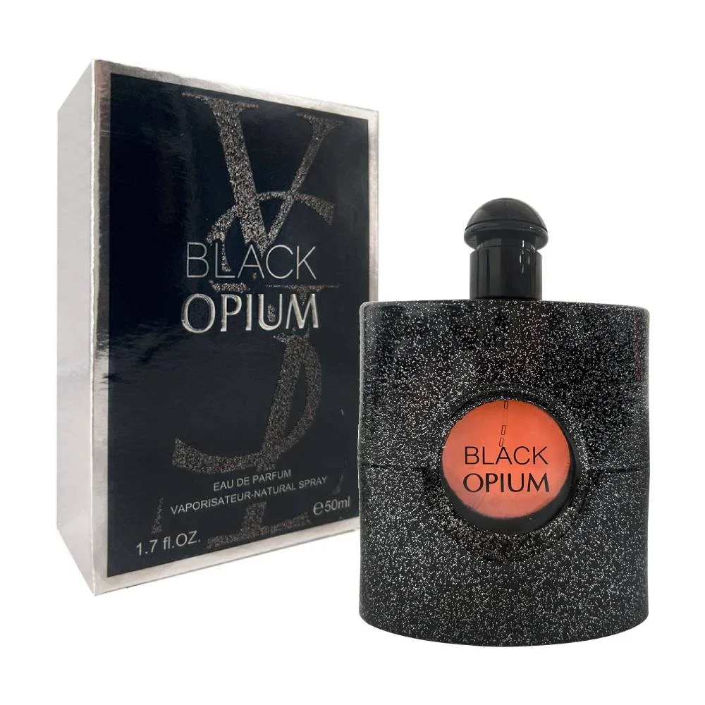 Perfume black opium en spray con fragancia para dama, 50ml / ay010