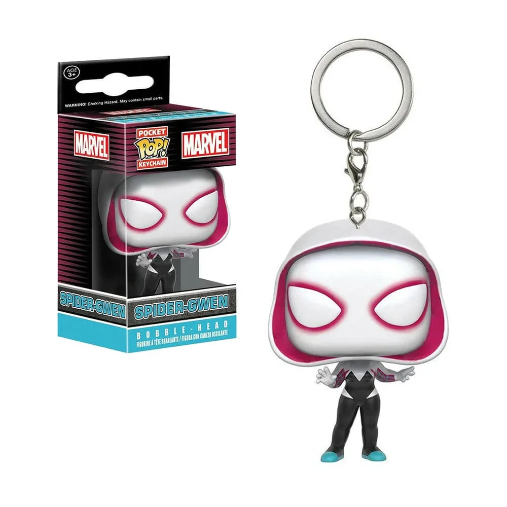 Llavero pop con diseño de spider-gwen / 098308