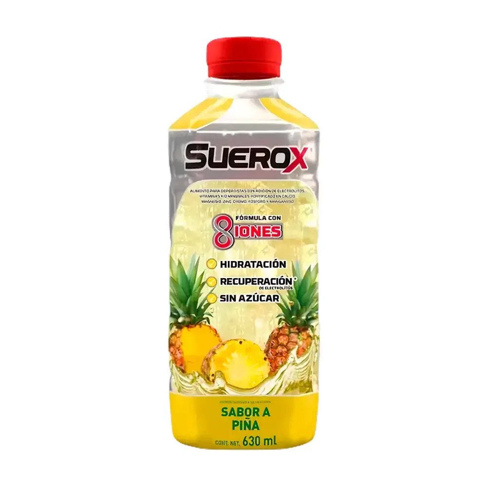 Bebida hidratante suerox sabor coco piña 630ml / 074448