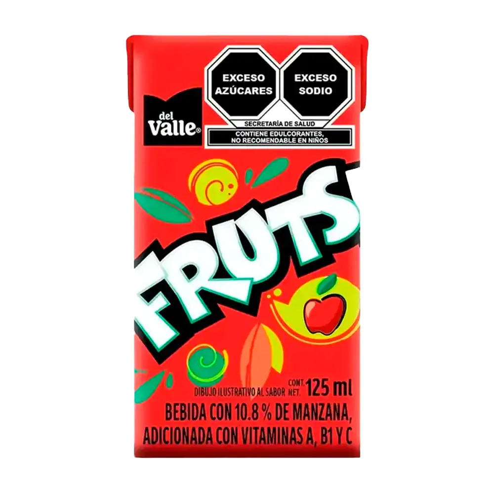 Frutsi del valle sabor manzana 125ml / 387250