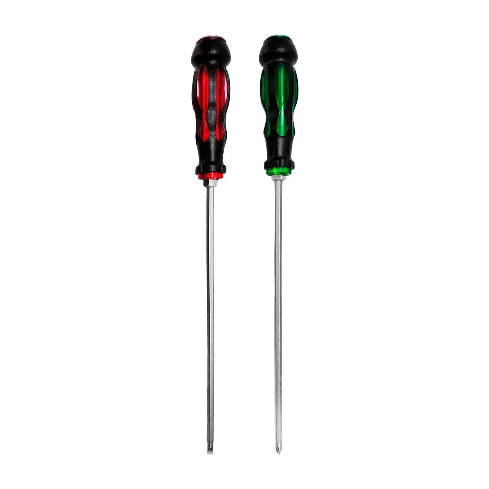 1pz desarmador con punta intercambiable cruz-plana, uso rudo, magnético, 37cm