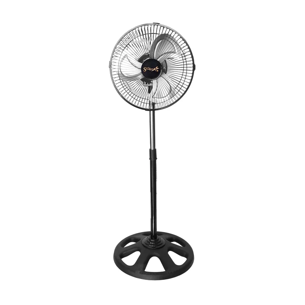 Ventilador de pedestal starlux de 10 pulgadas con altura ajustable / dfs-10