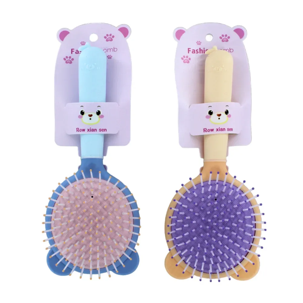Cepillo para el cabello en forma de oso, variedad de colores / ln57-msn06