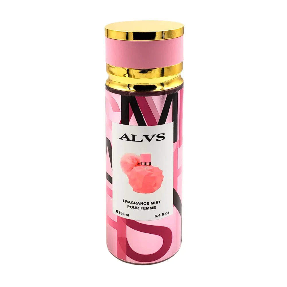 Perfume - body mist alvs con fragancia para dama, 250ml / jh250-19