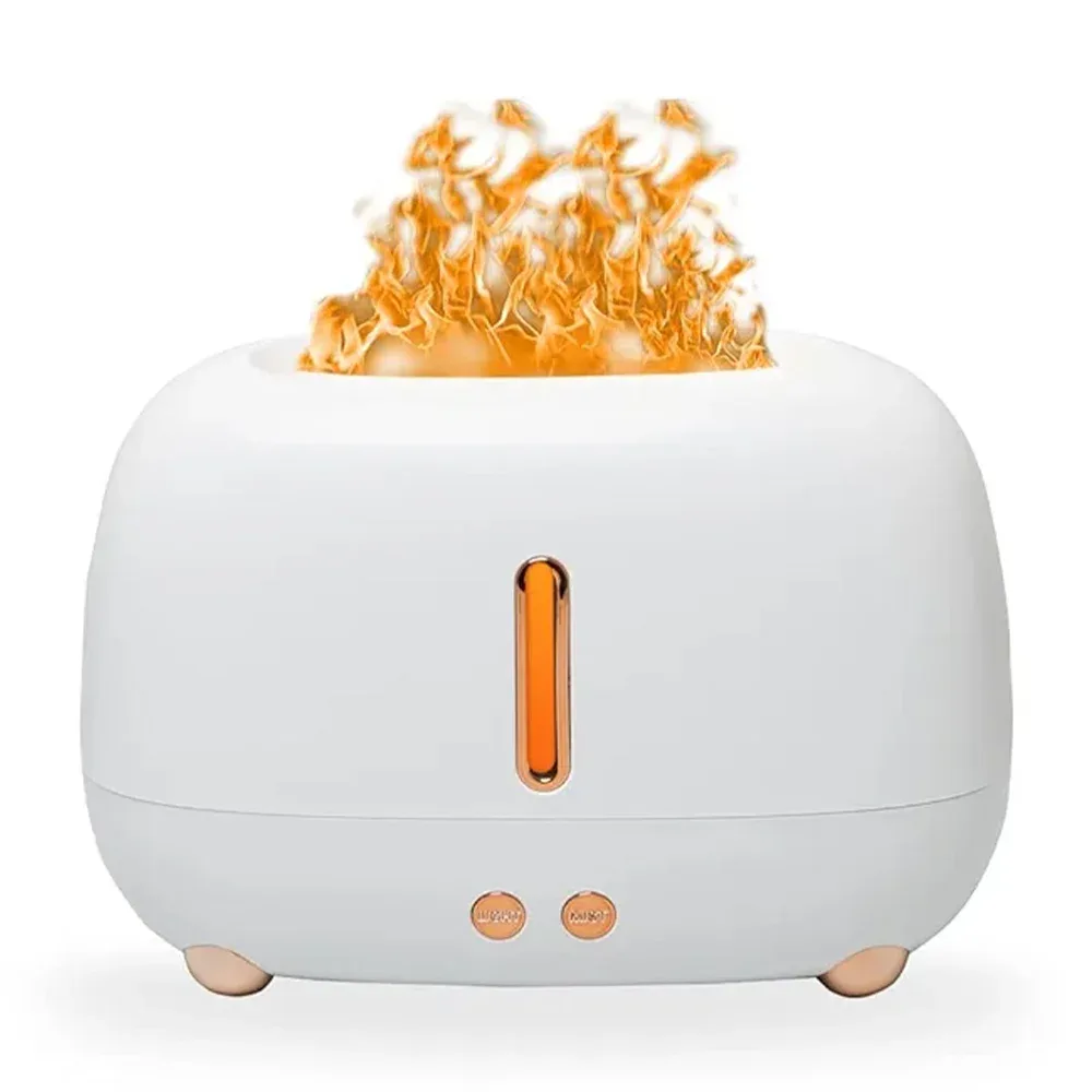Humidificador con diseño de flama, 180x80x123mm, 250ml, variedad de colores / flame humidifier / a318