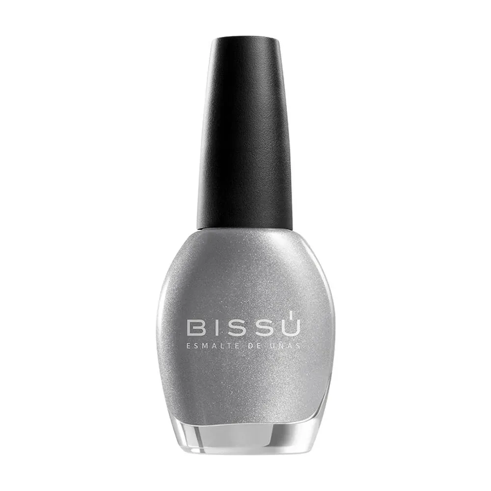 1pza Esmalte bissú para uñas, tono 004 argen 15ml / b001939