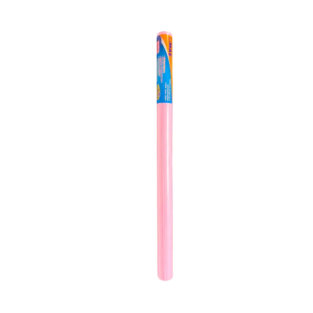 Rollo de película protectora autoadherible en tono rosa claro, 1.5m x 45cm