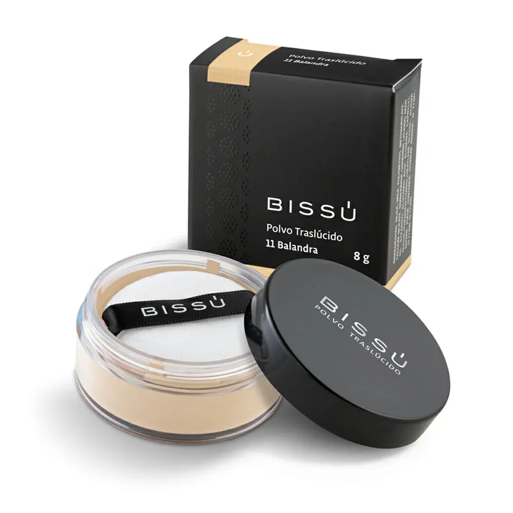 Polvo traslúcido bissú 8g en tono 11-balandra para rostro