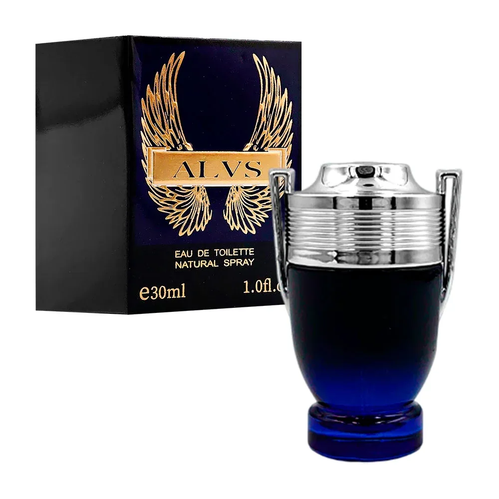 Perfume alvs azul negro en spray con fragancia para hombre, 30ml / jh300-6
