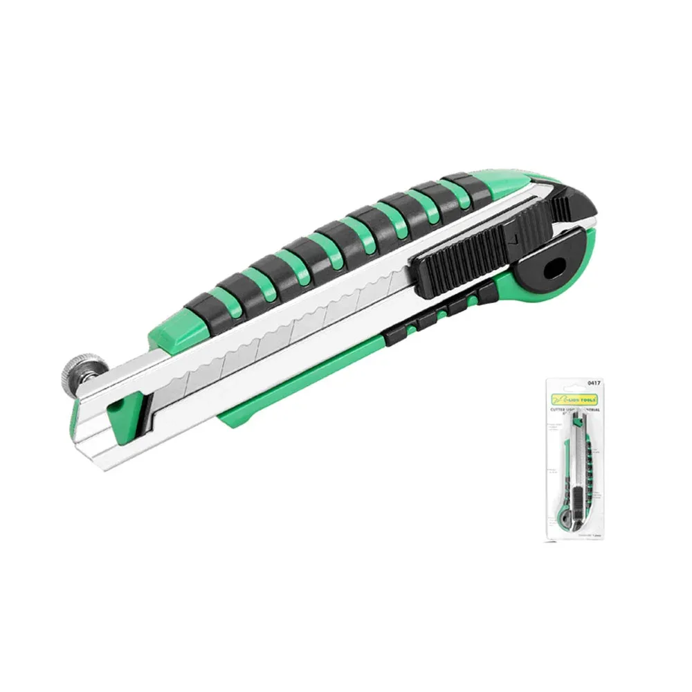 Cutter grande de uso industrial, 6 pulgadas y navajas de 18mm, variedad de colores / 0417