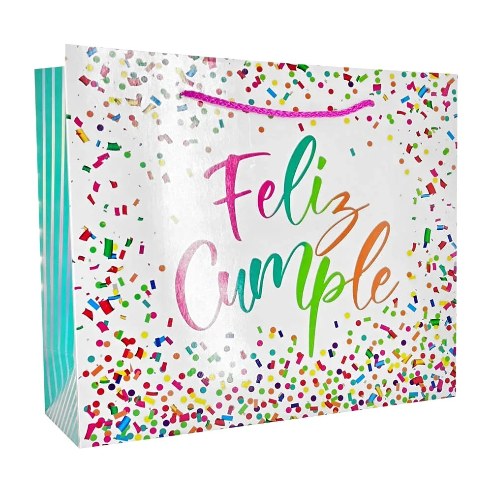 1pza Bolsa grande granmark con diseño estampado de evento ocasión para regalo, variedad de diseños / 842e