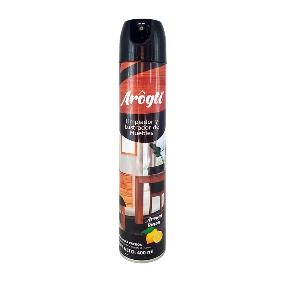 Limpiador y lustrador de muebles con aroma a limón, 400ml / arogli / 127581